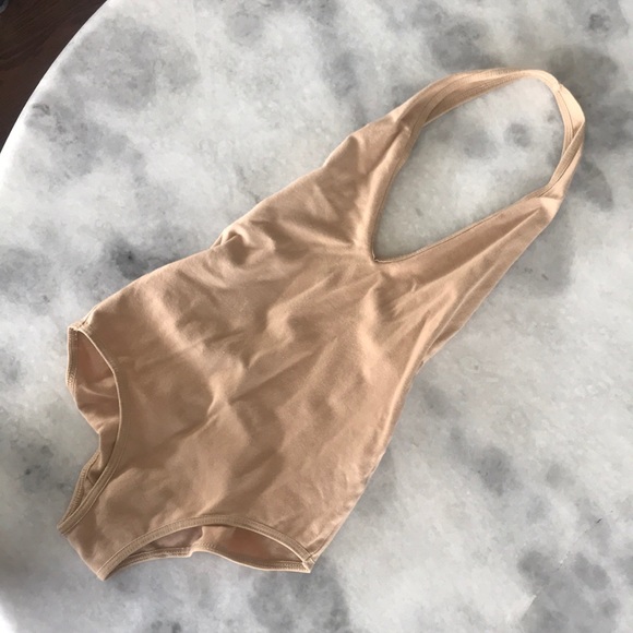 American Apparel Tops - American apparel nude bodysuit XS American Apparel Tops - American apparel nude bodysuit XS